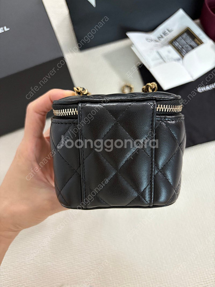 샤넬 뉴 골드볼 베니티 ap1447 풀구성--4