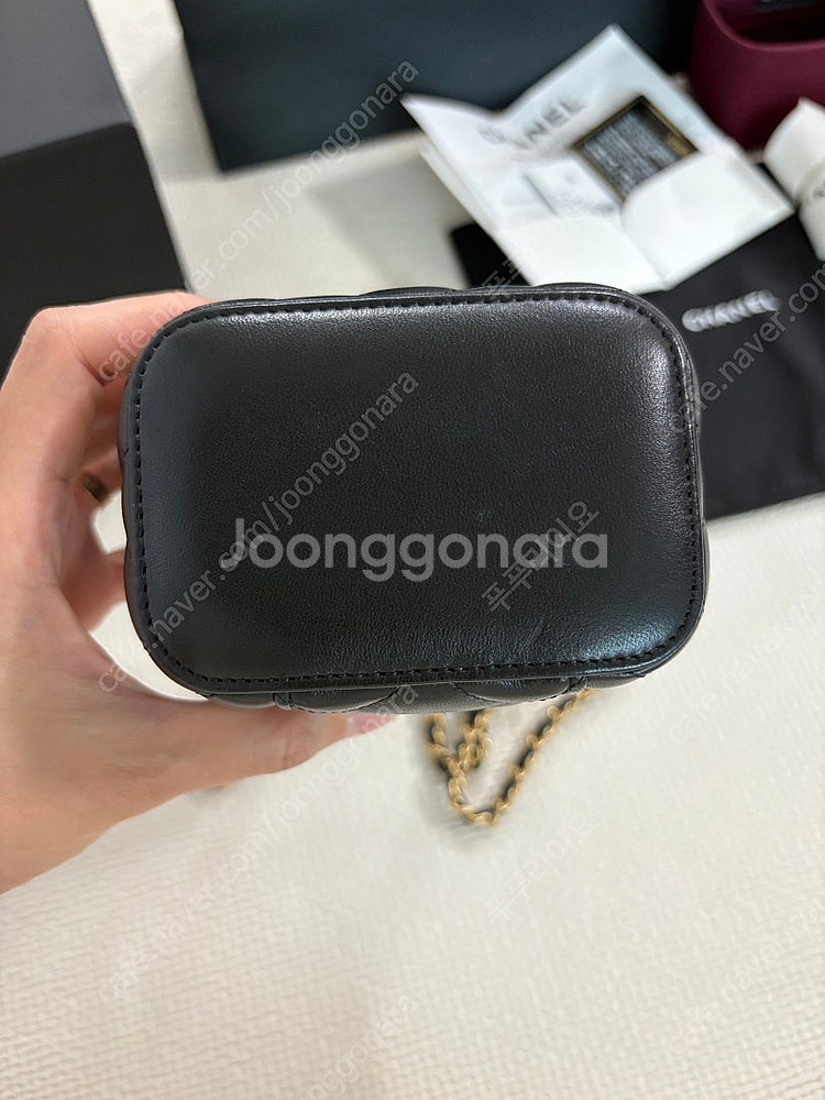 샤넬 뉴 골드볼 베니티 ap1447 풀구성--5