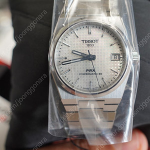 (새상품) 티쏘 prx 35mm 오토 흰판