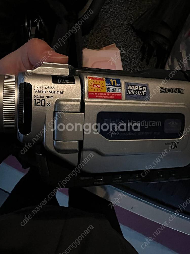 빈티지캠코더 팝니다 소니 dcr-trv17 모델명 입니...--9