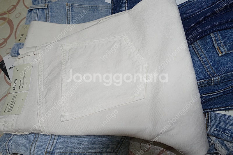 AGOLDE LANA 데님 화이트 26사이즈--1