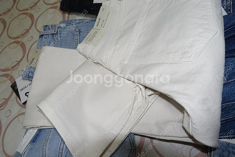 AGOLDE LANA 데님 화이트 26사이즈--2