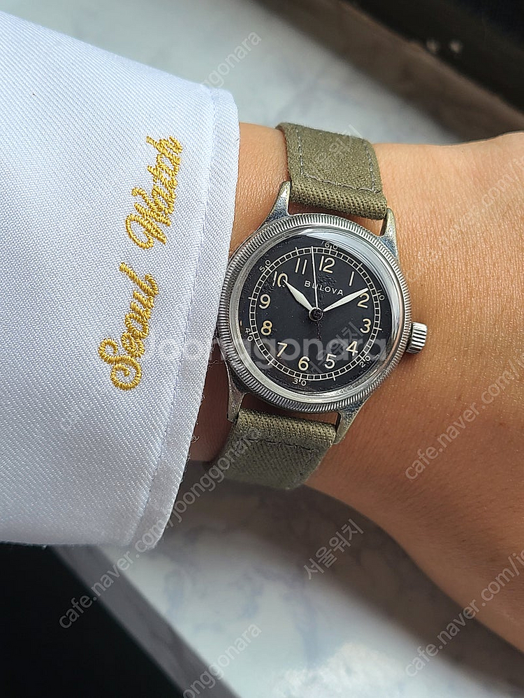[정품] 부로바 밀리터리 WW2 더티더즌 워치 클래식 빈티지 (Bulova Military Army)--2
