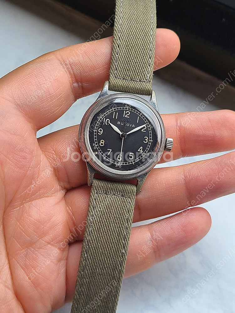 [정품] 부로바 밀리터리 WW2 더티더즌 워치 클래식 빈티지 (Bulova Military Army)--5