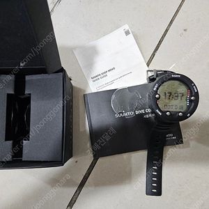 다이빙컴퓨터 순토 줍노보 스쿠버다이빙 스킨스쿠버