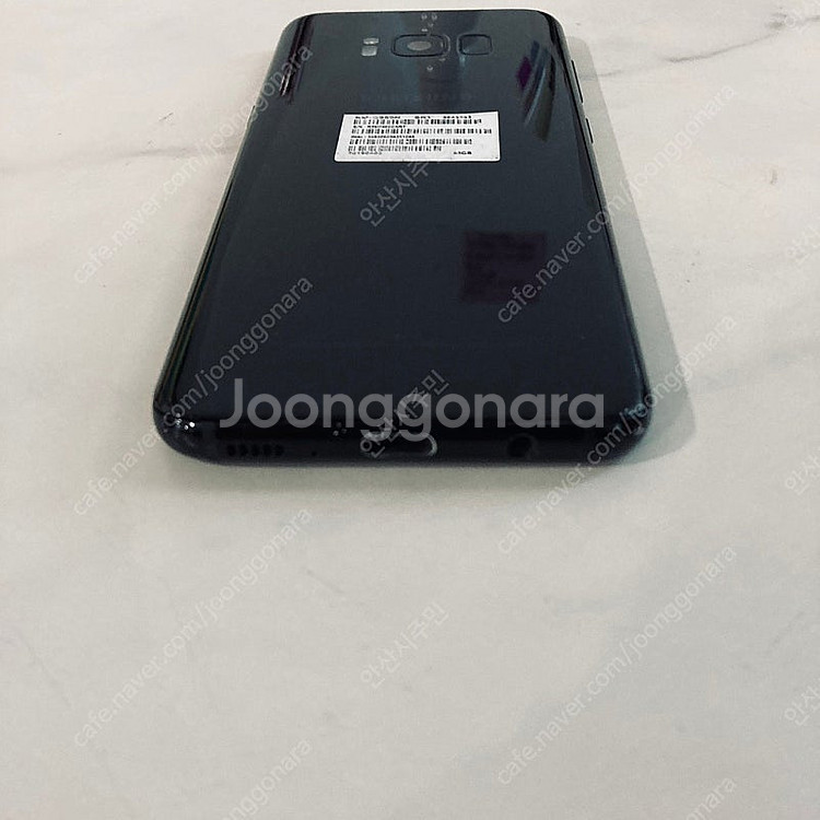 갤럭시 S8 블랙 64기가 무잔상! 6만원 판매합니다--2