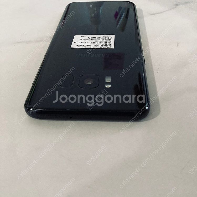 갤럭시 S8 블랙 64기가 무잔상! 6만원 판매합니다--3