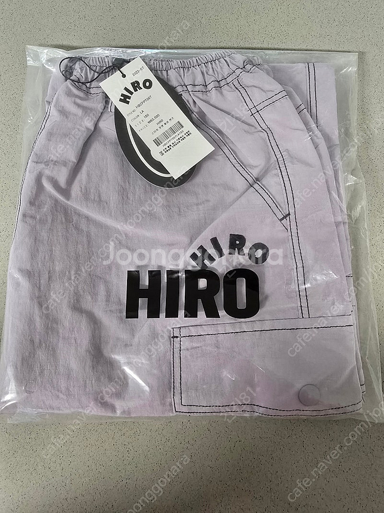 히로 스티치포켓화섬팬츠 라일락 150--0