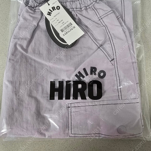 히로 스티치포켓화섬팬츠 라일락 150