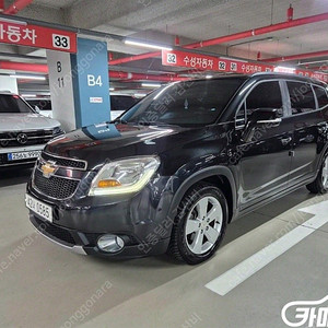 중고차 올란도 LPGI LT 세이프티팩 2016 년식 검정색 저렴한 중고차