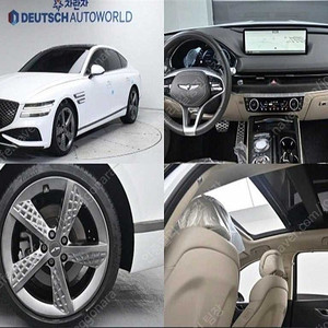 제네시스 더올뉴 G80 중고 G80 중고자동차 흰색 2022년식 44,318km 2.5 가솔린 터보 2WD 스포츠팩 중고차의 모든것