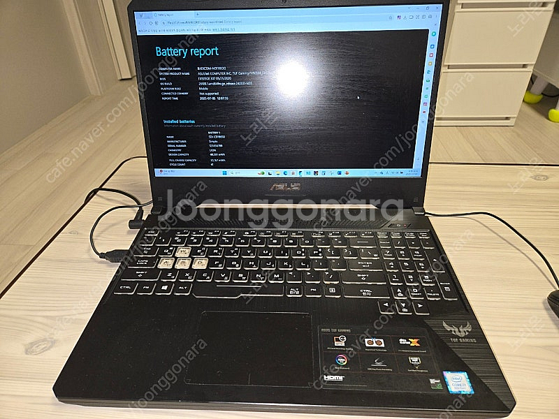 아수스TUF FX505GE, 8세대 I7-8750H,지...--3