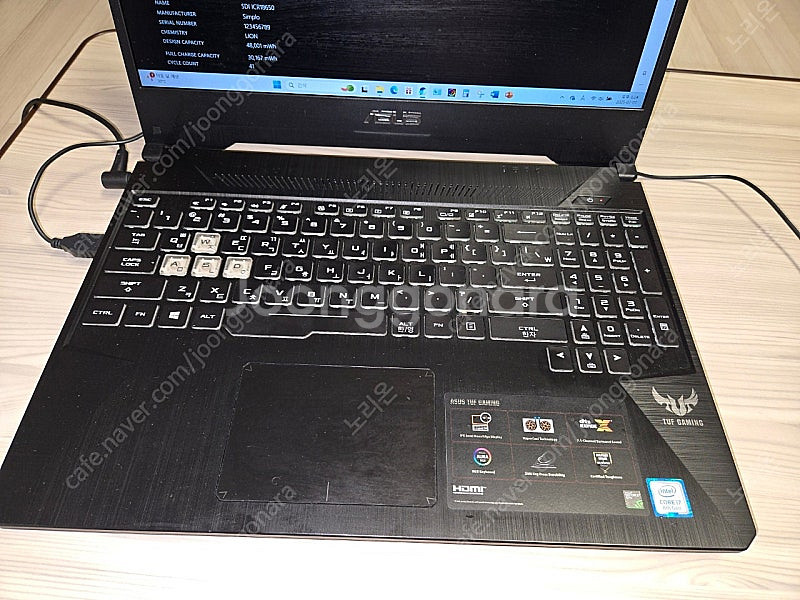 아수스TUF FX505GE, 8세대 I7-8750H,지...--4