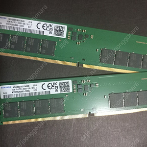 삼성 DDR5 16GB 2개