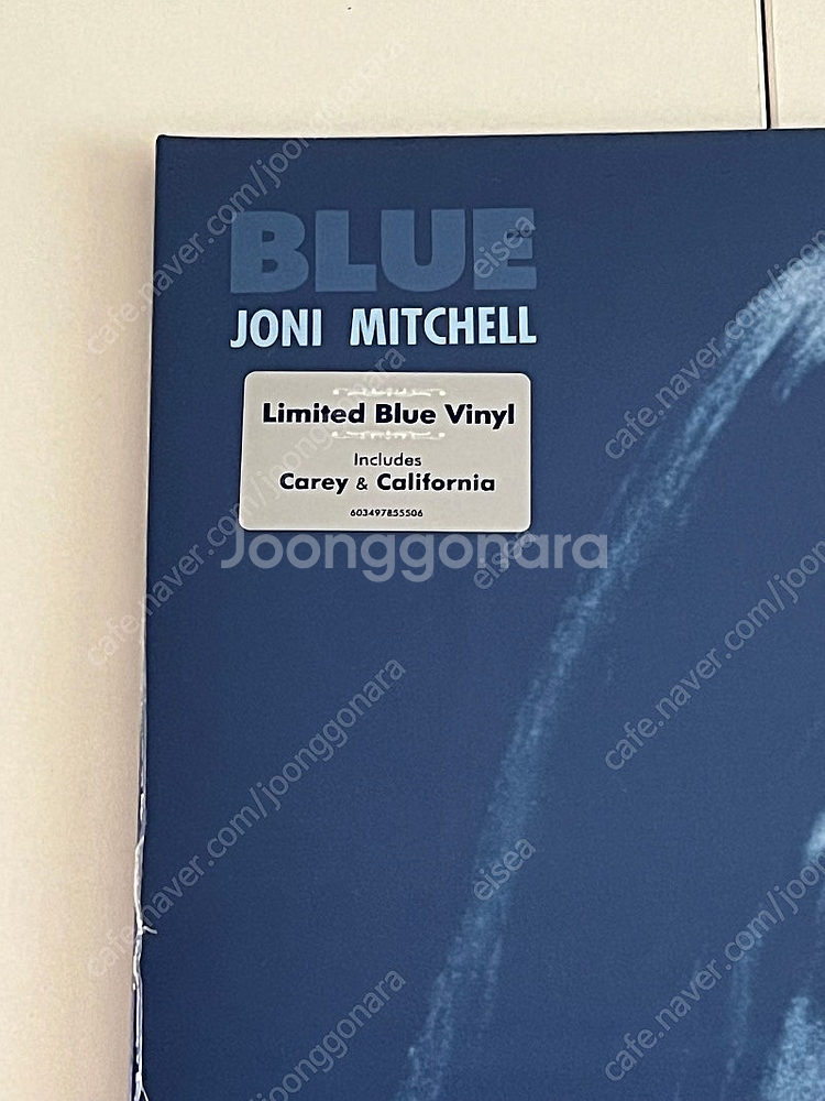 조니미첼 Blue 블루 컬러 한정판 LP 미개봉--1