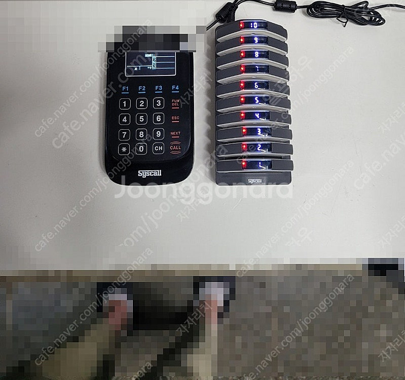 카페진동벨 sgp-300r 10개 씨스콜 미개봉 팝니다...--0