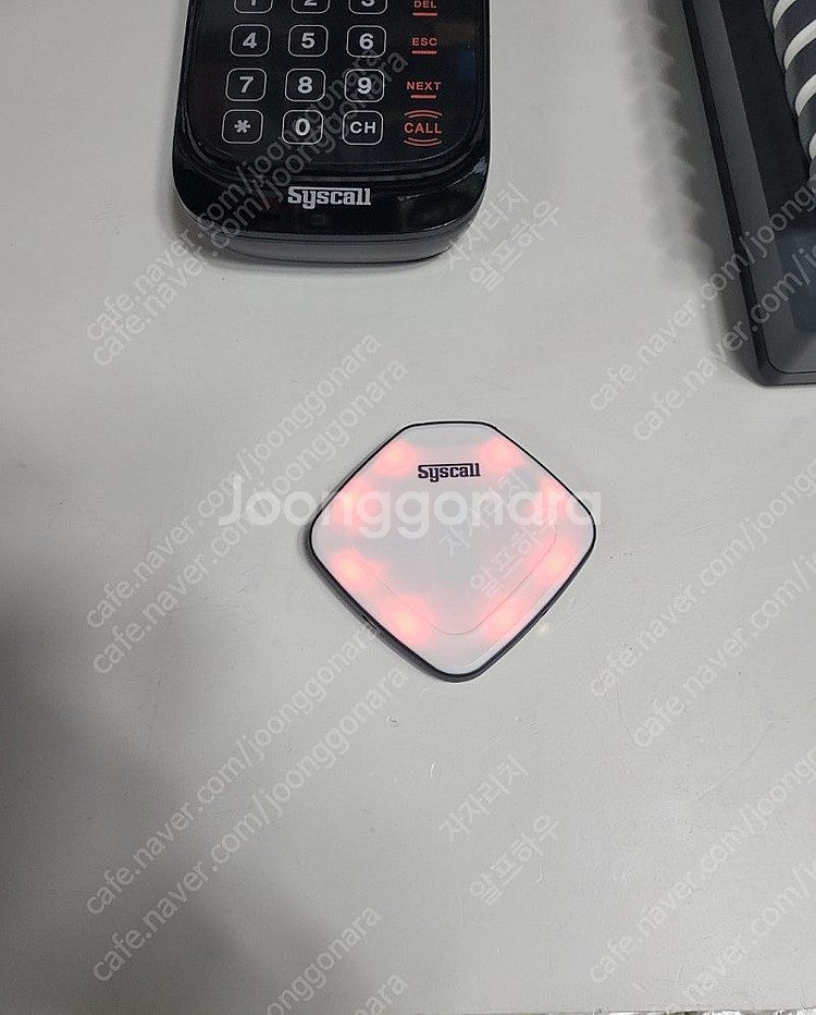 카페진동벨 sgp-300r 10개 씨스콜 미개봉 팝니다...--1