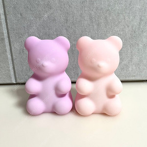 하리보st 젤리곰 무드등 밝기조절 터치형 곰돌이 실리콘 무드등