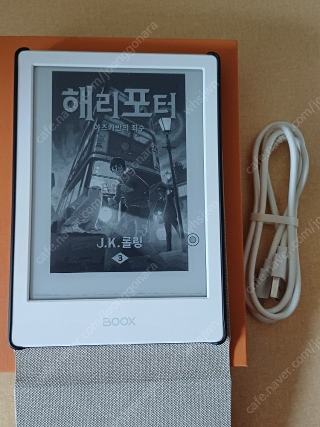 이북리더기 오닉스 포크4s + 케이스 전자책 리더기--5