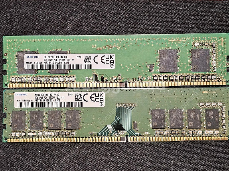 삼성 ddr4 8gb 4개 일괄 택포5.4--0