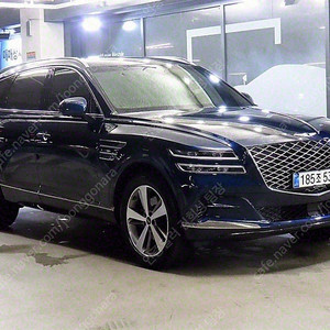 제네시스 GV80 중고차 할부 제네시스 중고차 SUV 중고차 중고 가격 파란색 2020년식 가솔린 2.5T AWD 중고차구매