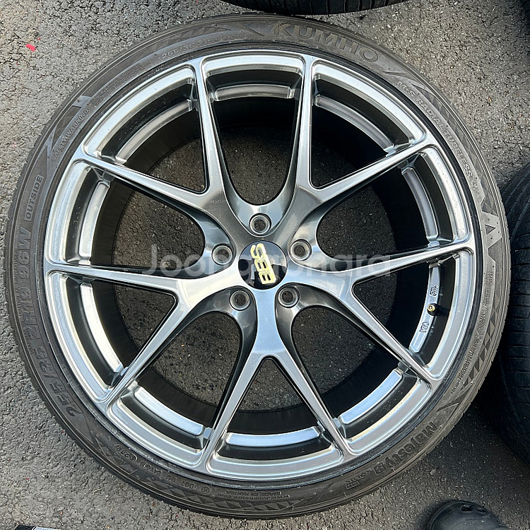 BBS 19인치 CIR 스타일 휠타이어 세트 벤츠 아우...--4