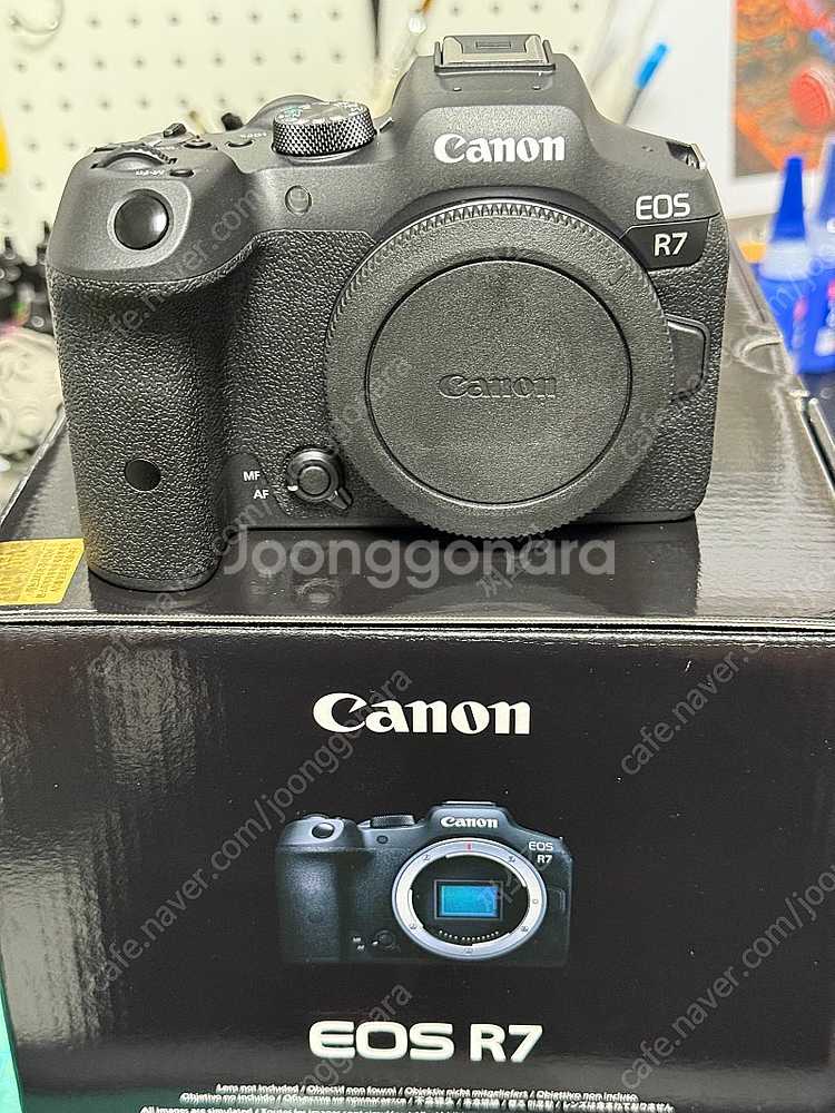 캐논 r7카메라, 렌즈 팝니다 새상품급 / r6m2교환...--0
