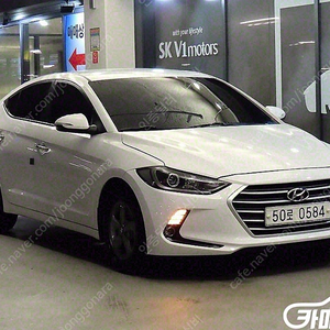 중고차 할부 아반떼 AD 1.6 GDI 스마트 (5인승) 2017 년식 흰색 할부 중고차