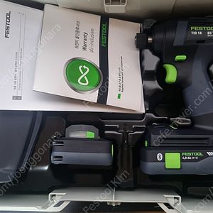 페스툴 FESTOOL 충전 임팩트 드릴 TID18 HPC 4,0 I-Plus 드라이버