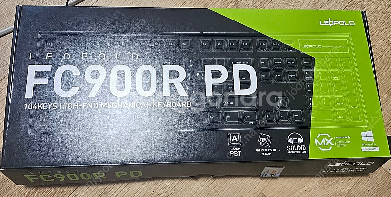 레오폴드 FC900R PD 저소음 적축 풀배열 검빨--2