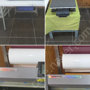 ce6000-40 열프레스 의류용필름 필름거치대 팝니다