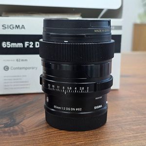 시그마 65mm L마운트 렌즈- Sigma 65mm F2 DG DN