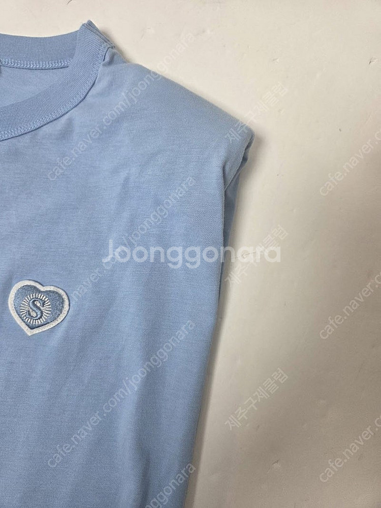 산드로 여성 민소매 티셔츠 스카이블루(S)--2