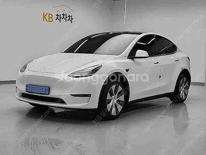 테슬라 모델 Y 중고 테슬라 중고 흰색 2022년식 2...--0