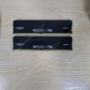 마이크론 Crucial Pro ddr4 3200 32g(16x2) 중고 판매