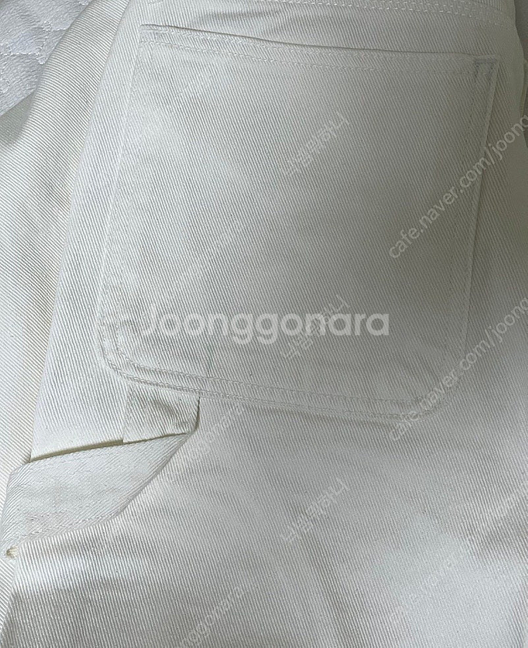 스튜디오솔트 화이트 카펜터데님S새상품CARPENTER ...--9