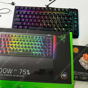 레이저 블랙위도우 v4 75