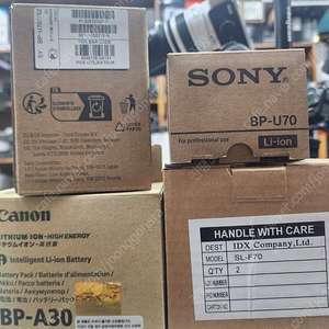 소니 BP-U70 IDX SL-F70 . BP-A30
