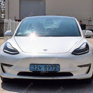 모델3 중고 테슬라 중고 흰색 2020년식 롱 레인지 수원중고차