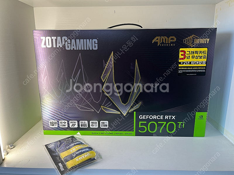 조텍 RTX 5070 TI AMP 판매합니다.--0