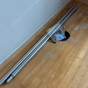 3.6미터 45mm 탈착식 2피스 크롬 루핏폴 학원폴 퀵락O