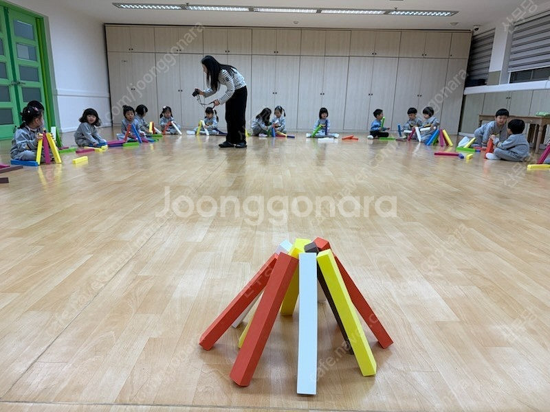 유아체육교구 무지개스틱입니다--1
