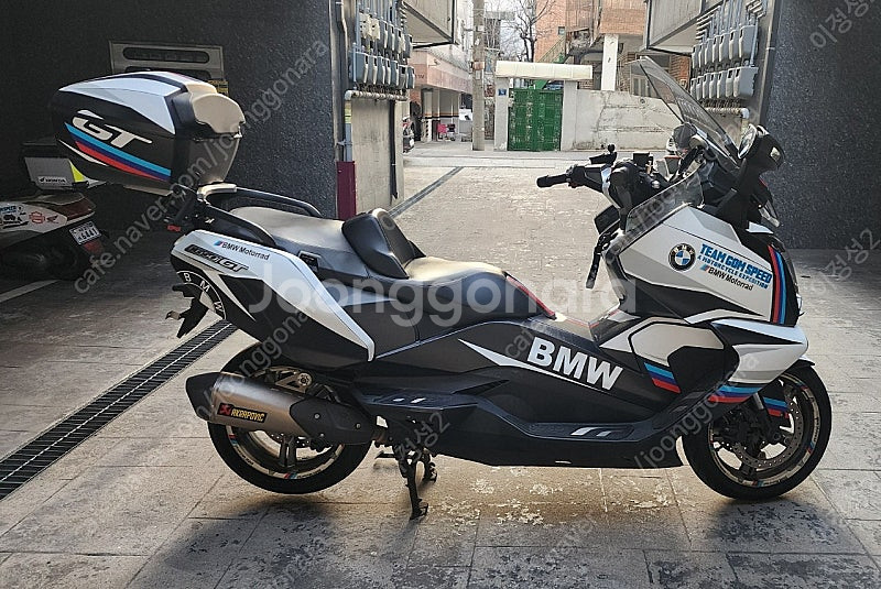 BMW C650GT, 아크라포빅, 순정탑박스, 방탄데칼...--2