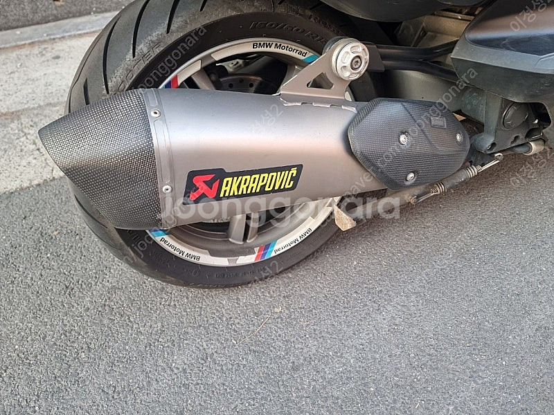 BMW C650GT, 아크라포빅, 순정탑박스, 방탄데칼...--5