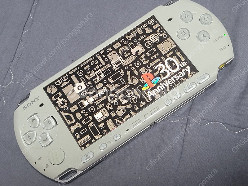psp 펄화이트 정식발매판 미사용급--0