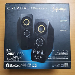 CREATIVE T30 Wireless 블루투스 스피커