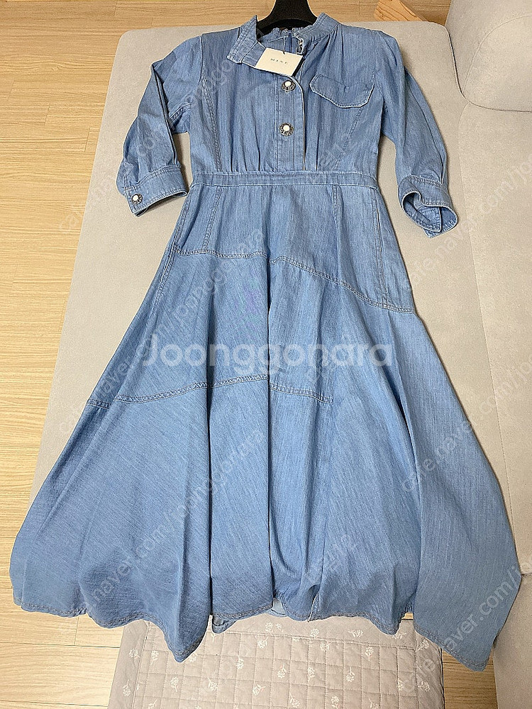 마인 mine 데님원피스--5