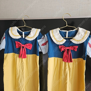 쌍둥이 딸둥이 백설공주 원피스