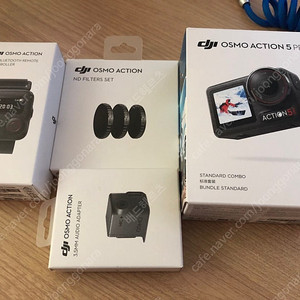DJI 오즈모 액션5 프로 스탠다드 콤보 + 악세사리 팝니다!