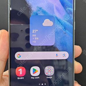 갤럭시S21플러스 G996 256G 무잔상 실버 17만 인천 부평
